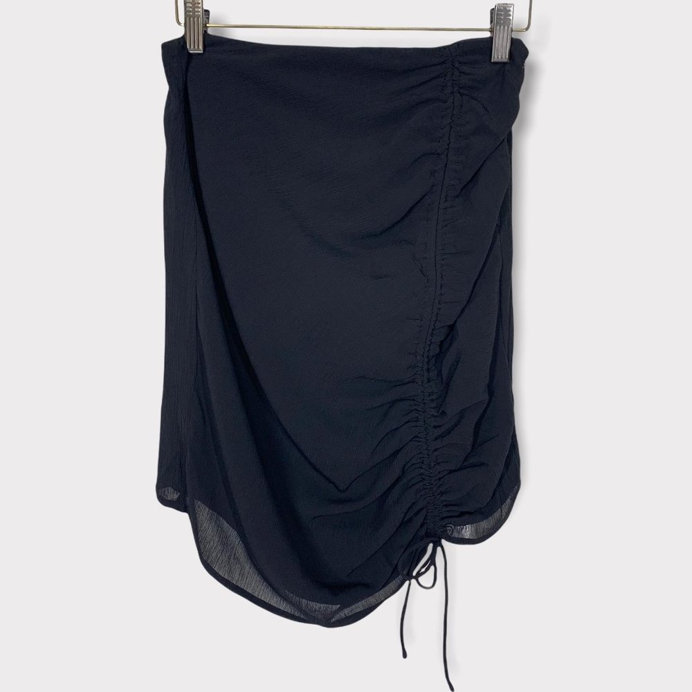 Superdown x Draya Michele Chiffon Strapless Top Medium